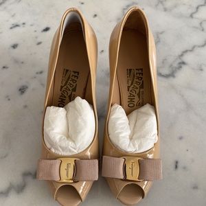 Salvatore Ferragamo heels Size 6 Never used!!